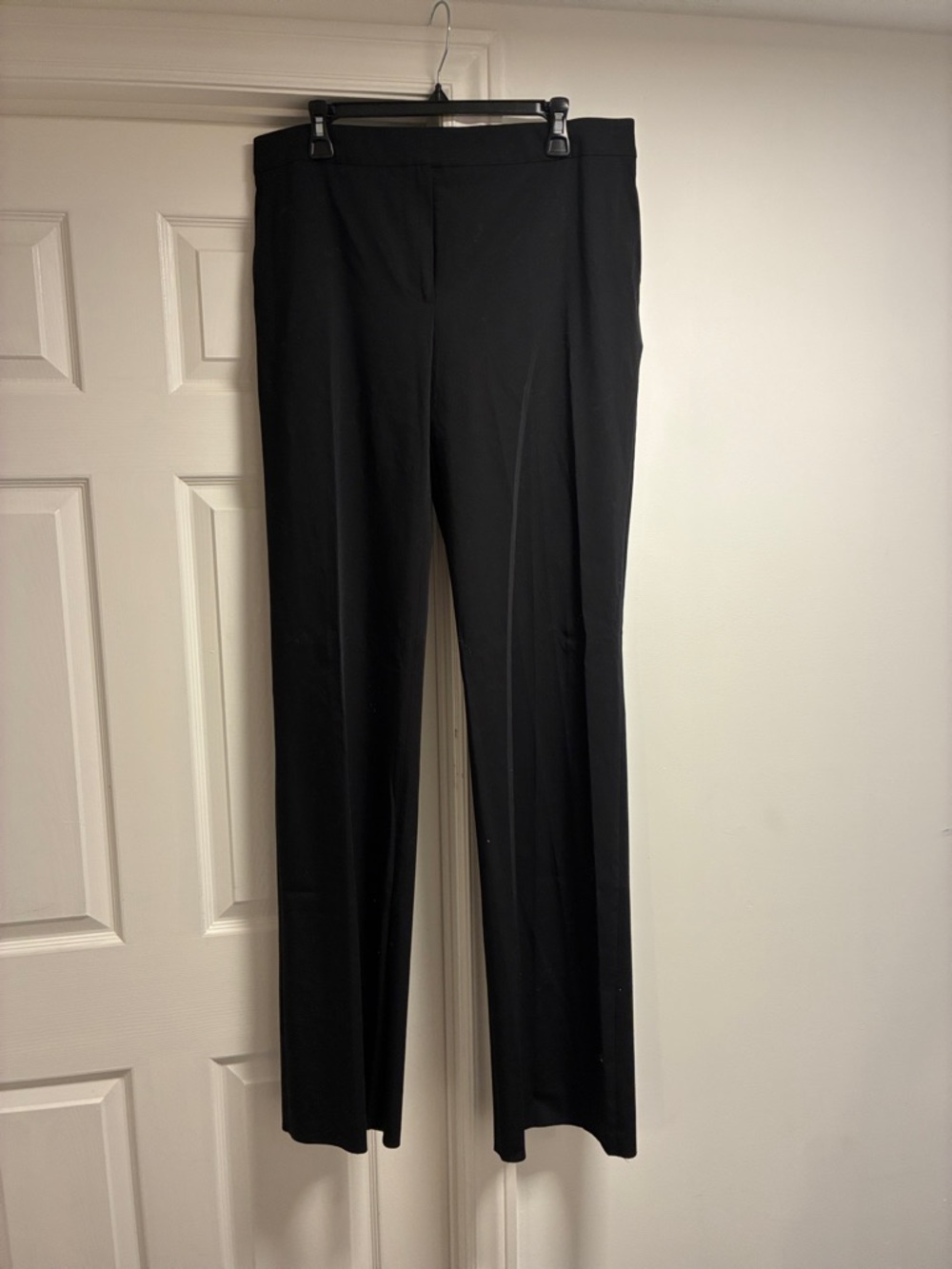 Max Mara Women's Black Tailored Straight-Leg Trousers
